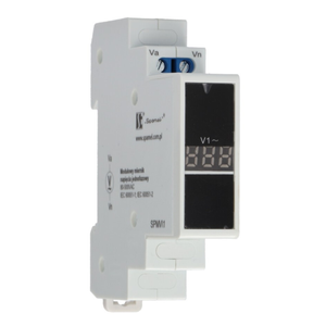 Modular single-phase voltage meter SPMV\1 - Product picture